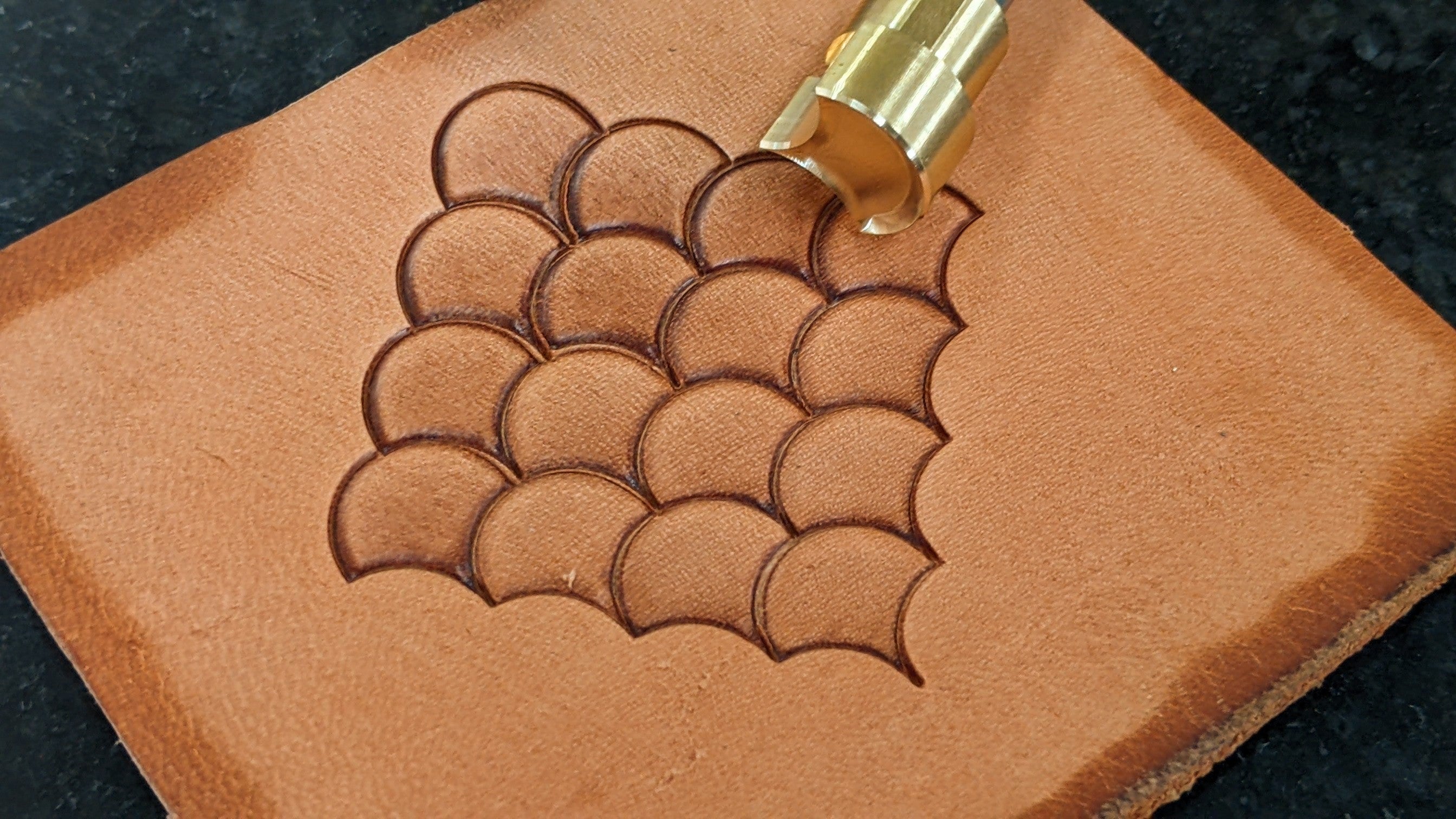  Leather Crafting Stamp Tool for Leather Crafts Brass #76
