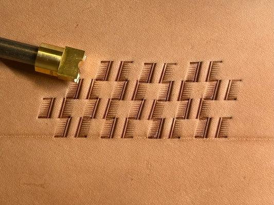 Angled Hollow Basket Weave B146