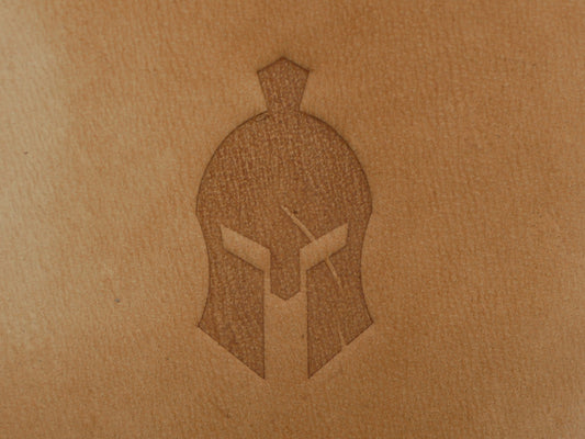 Spartan Helmet Plate Stamp