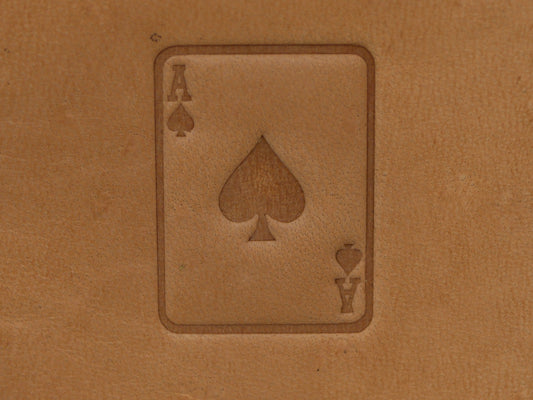 Ace of Spades Plate Stamp