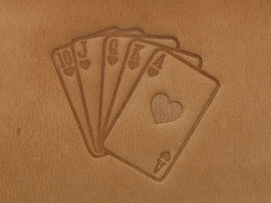 Royal Flush Plate Stamp