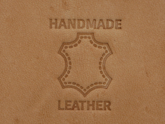 Handmade Leather Plate Stamp