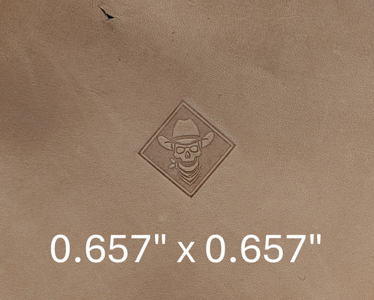 Geometric Cowboy Skull B360