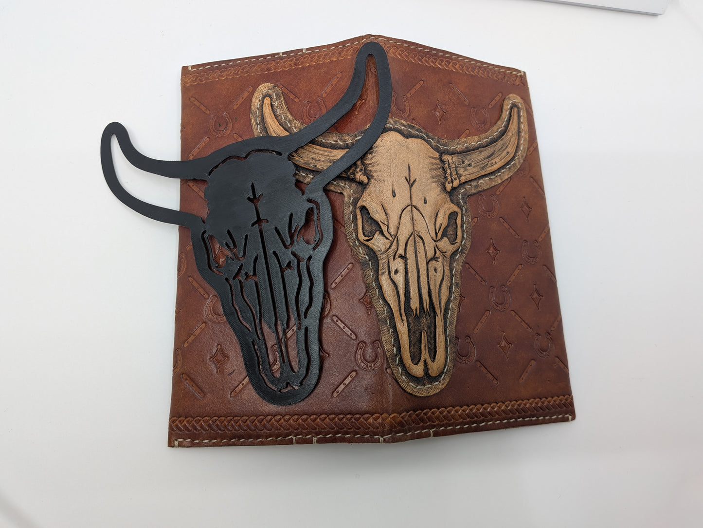 Cow Skull Stencil