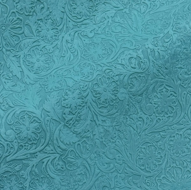Vail Floral Embossed Leather Collection