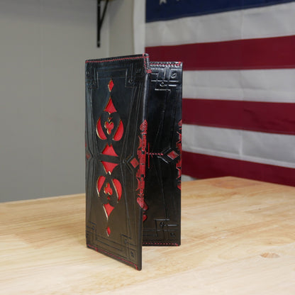 Poker Bifold Wallet Pattern