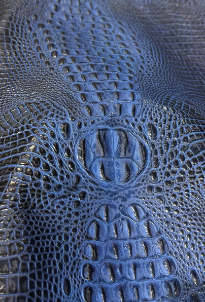Embossed Crocodile Leather Collection