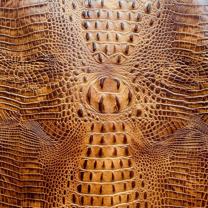 Embossed Crocodile Leather Collection