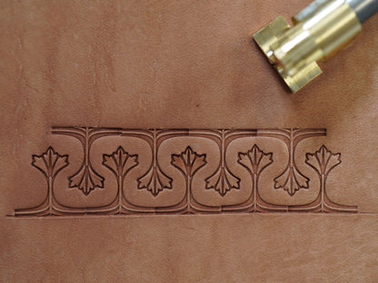 Detailed Serpentine Border Stamps