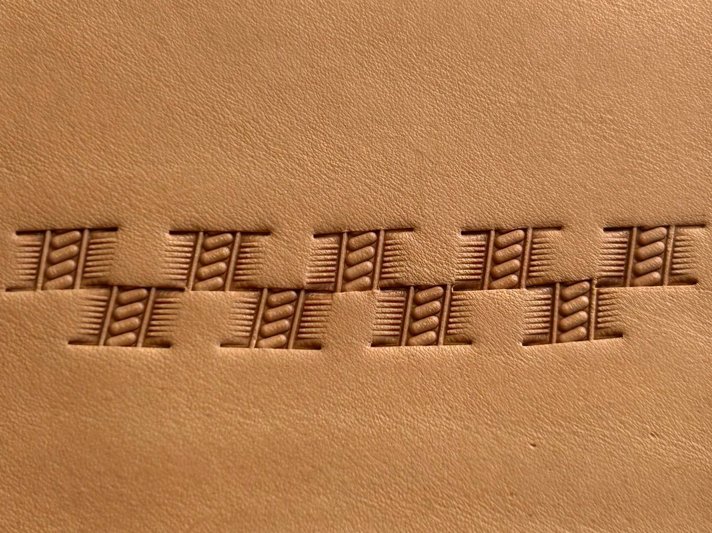 Angled Rope Basket Weave B145 – TexasLeatherTools