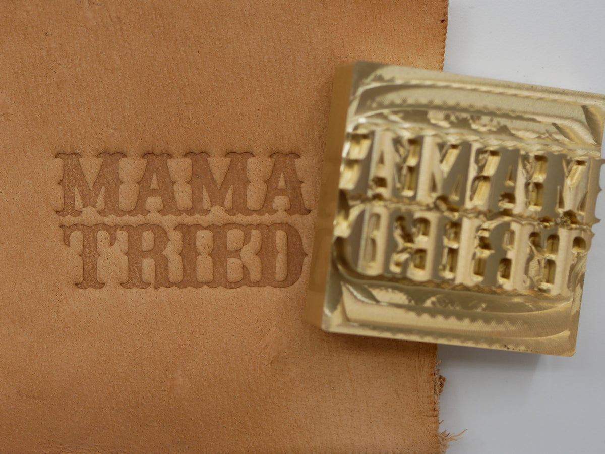 Mama Tried Plate Stamp
