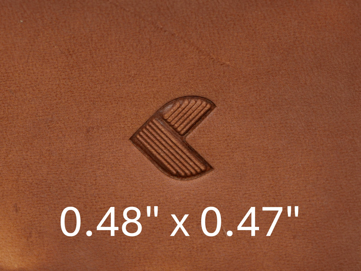 Lined V-Braid Border B274