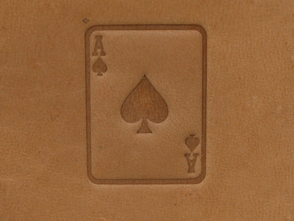 Ace of Spades Plate Stamp
