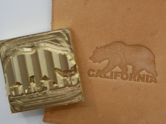 California Grizzly Bear Plate Stamp