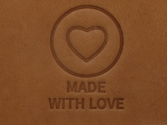 Made With Love Plate Stamp