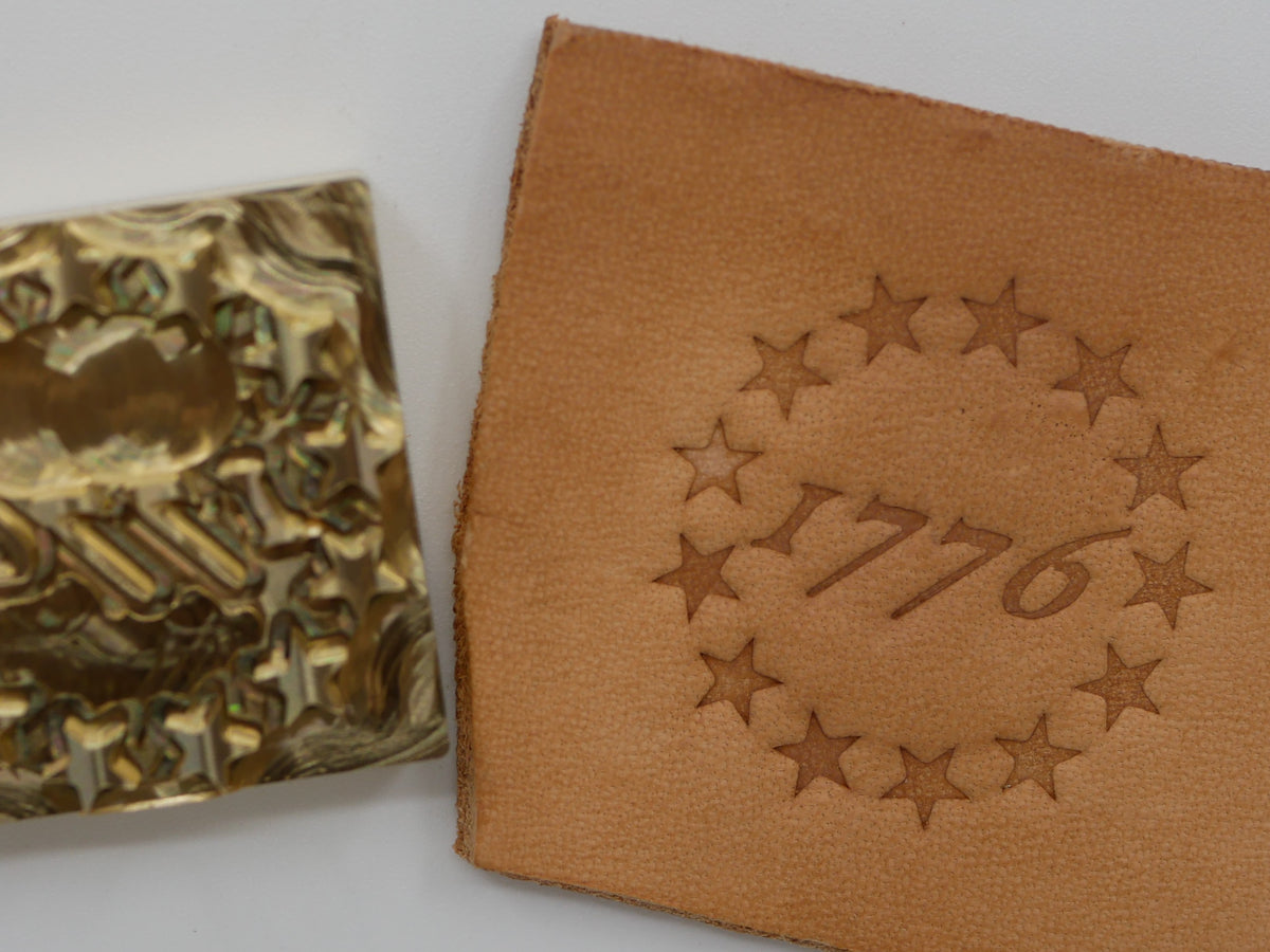1776 Plate Stamp
