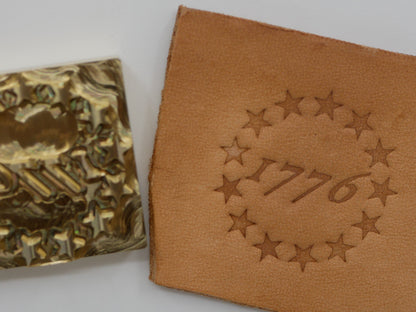 1776 Plate Stamp