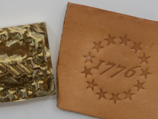 1776 Plate Stamp