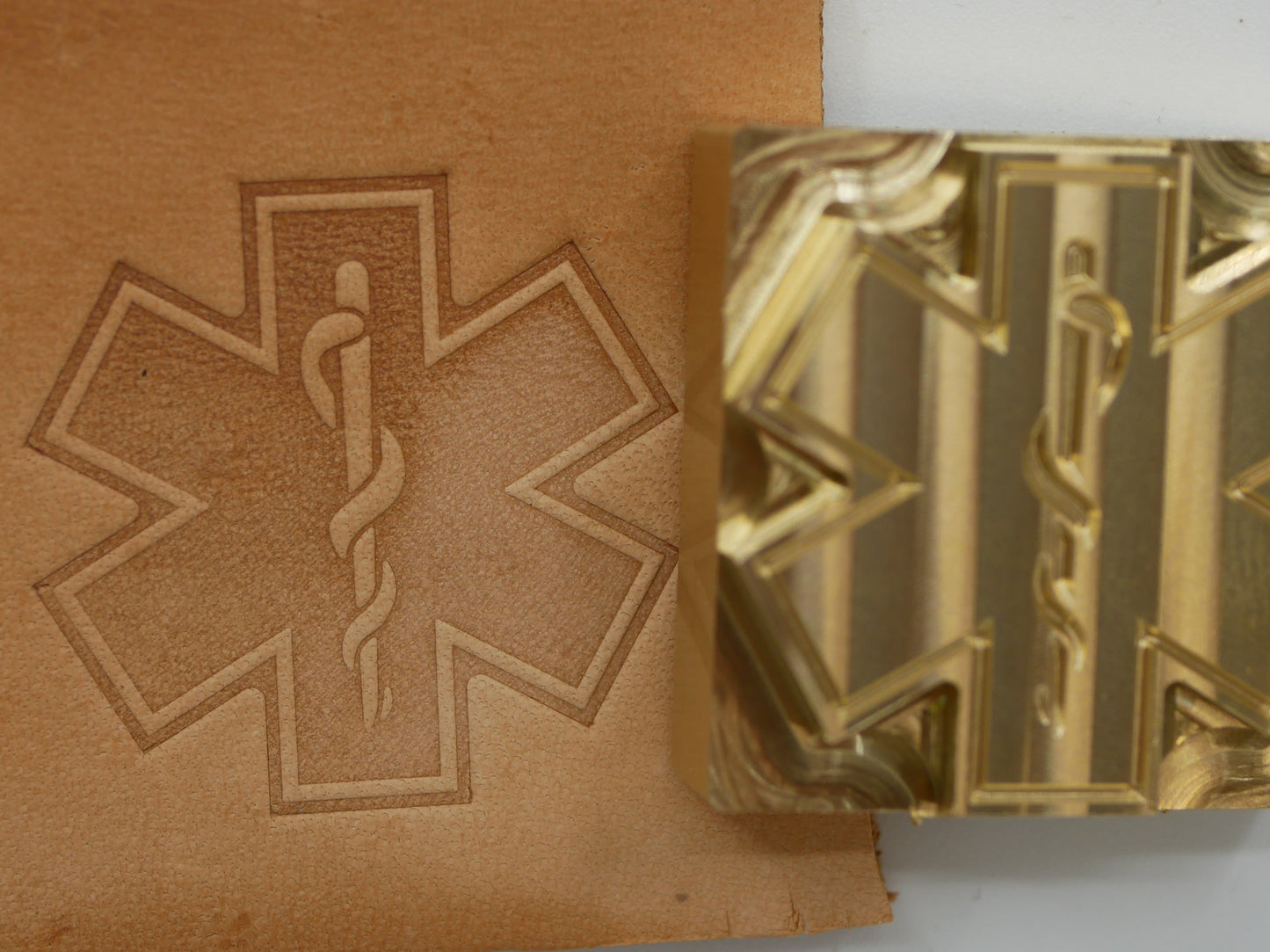 Star of Life Plate Stamp