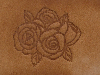 Rose Bunch Plate Stamp