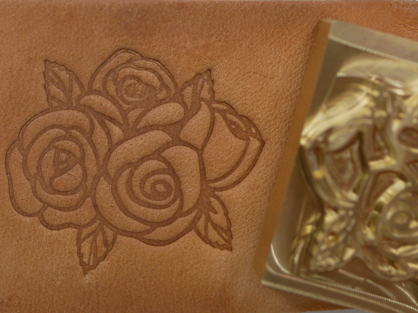 Rose Bunch Plate Stamp