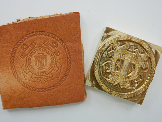 US Coast Guard Plate Stamp