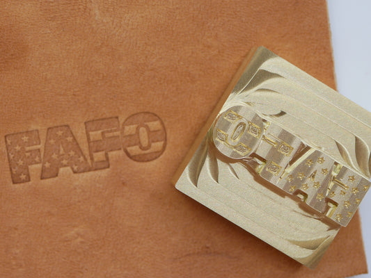 FAFO Plate Stamp