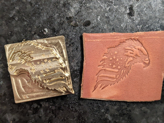 American Eagle Plate Stamp