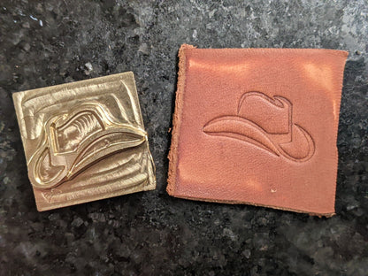 Cowboy Hat Stamp Plate