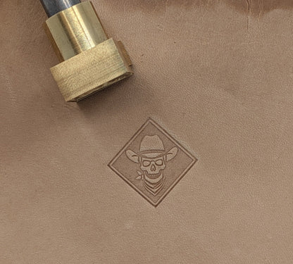 Geometric Cowboy Skull B360