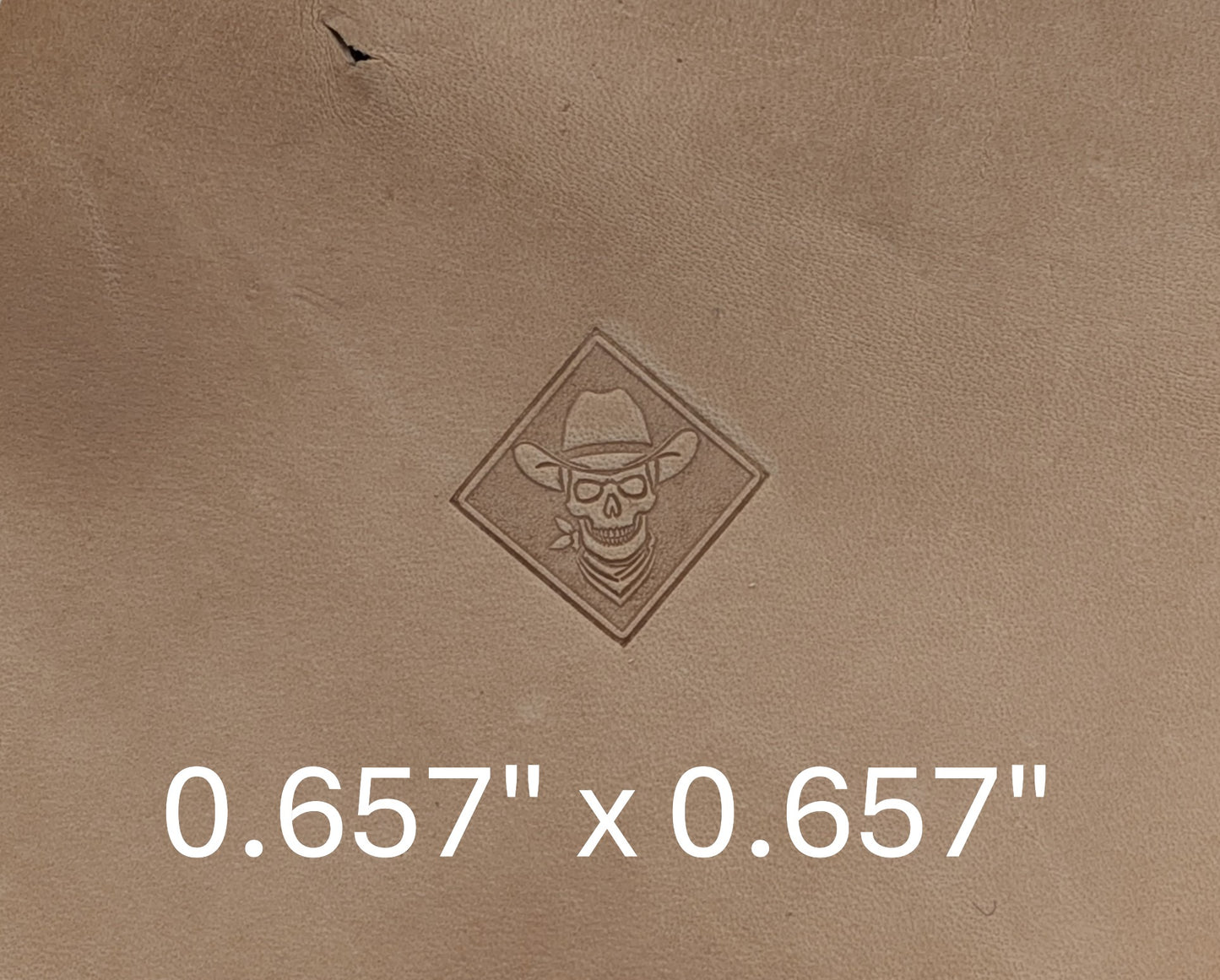 Geometric Cowboy Skull B360