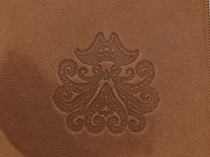 Davy Jones Octopus Pirate Plate Stamp