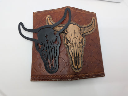 Cow Skull Stencil