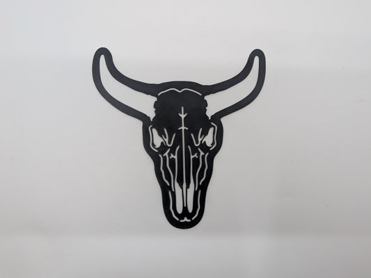 Cow Skull Stencil