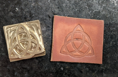 Triquetra Celtic Knot Plate Stamp