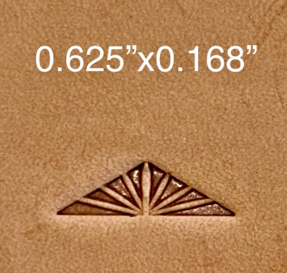 Sunburst Diamond Borderfill Stamps