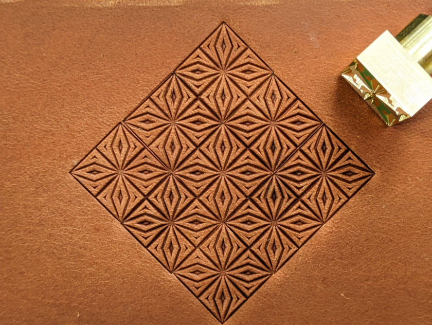Geometric Flower Mosaic B150