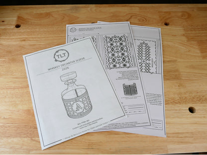 Whiskey Decanter - 2 Patterns!