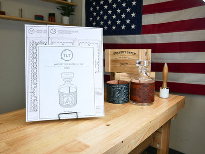Whiskey Decanter - 2 Patterns!