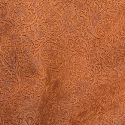 Vail Floral Embossed Leather Collection