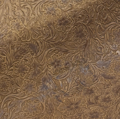 Vail Floral Embossed Leather Collection