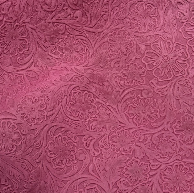 Vail Floral Embossed Leather Collection