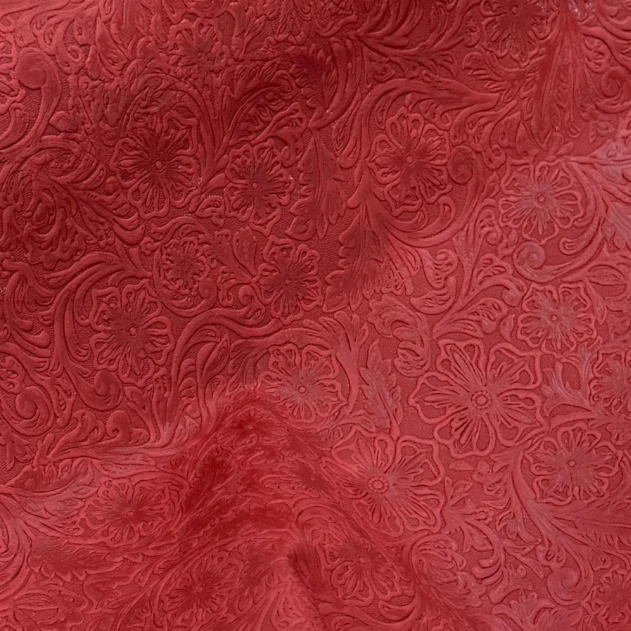 Vail Floral Embossed Leather Collection