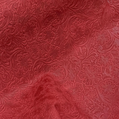 Vail Floral Embossed Leather Collection