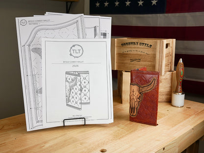 Cowboy Roper Wallet Pattern