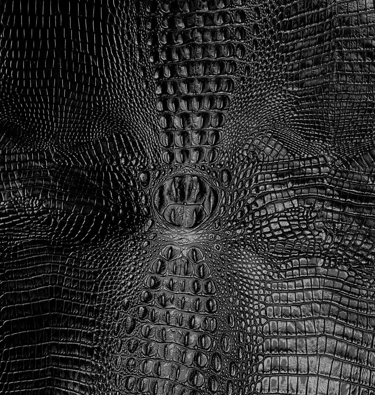 Embossed Crocodile Leather Collection