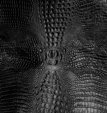 Embossed Crocodile Leather Collection
