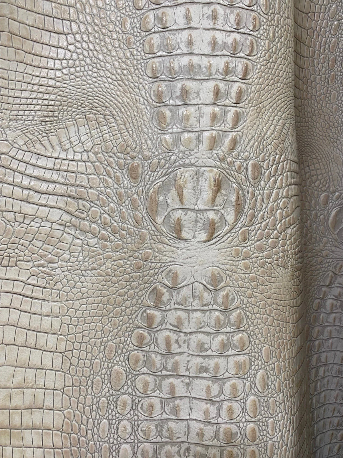 Embossed Crocodile Leather Collection